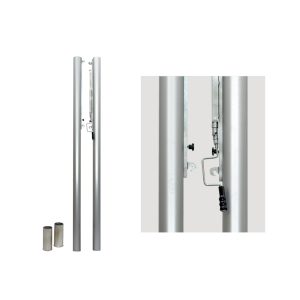 855-100 Aluminum volleyball posts